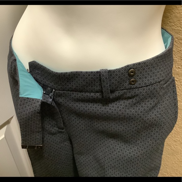 🛑 Etcetera Navy Blue Slacks with Design - Picture 5 of 5